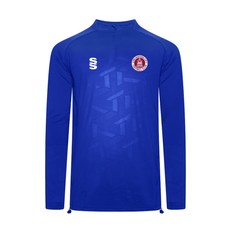 Chelmsford FC - Impact 1/4 Zip Performance Top - Royal